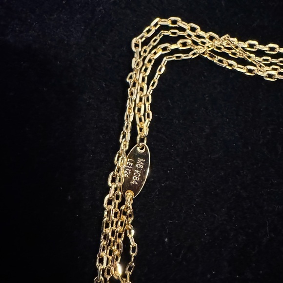 Louis Vuitton Gold Logo Necklace - Picture 8 of 10
